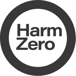 Harm Zero Logo Dark